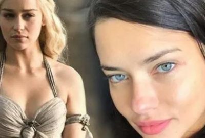 Yeni Khaleesi Adriana Lima oldu!