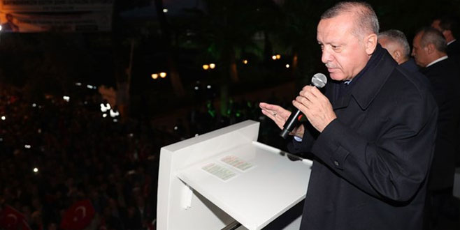Cumhurbaşkanı Erdoğan: Barış Pınarı Harekatı’yla YPG/PKK’ya gereken dersi veriyoruz