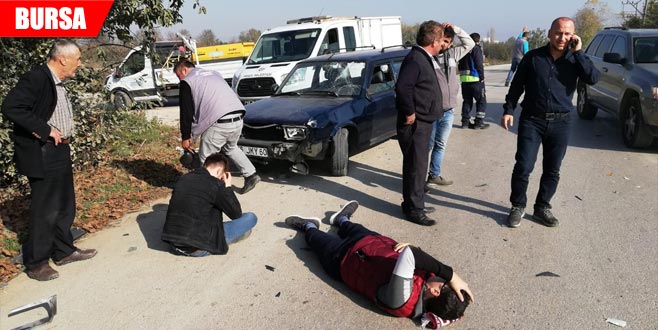 Kazadan yaralı kurtulduğuna sevinemedi