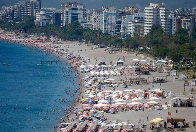 Antalya’da turist rekoru