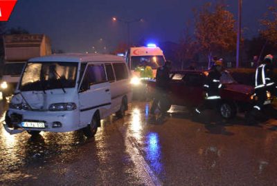 Yağmurla gelen kaza