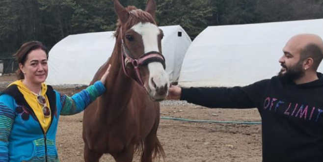 Doğumgününü barınakta kutladı