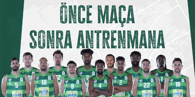 Önce maça sonra antrenmana