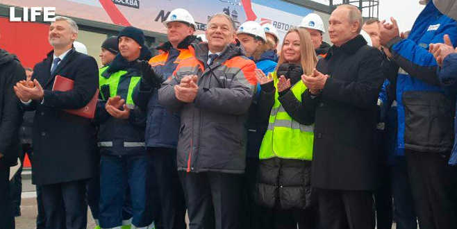 Dev projeyi Putin açtı