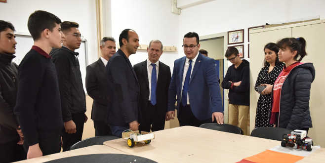 Başkan Kanar, öğrencilerle tecrübelerini paylaştı