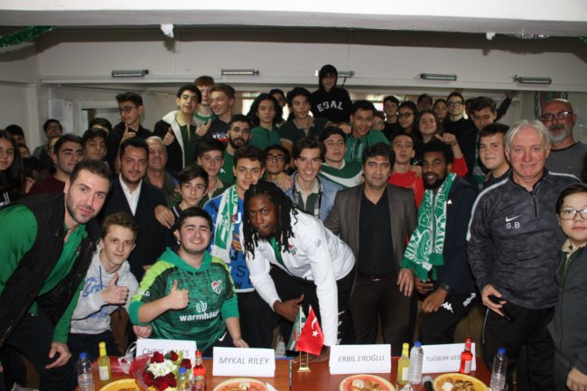 Emir Sultan Lisesi’nde Bursaspor coşkusu