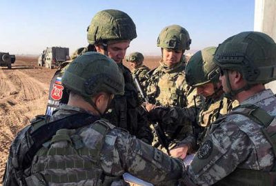 Ruslarla 12. kara devriyesi tamam