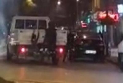 Çocukların tehlikeli yolculuğu kamerada