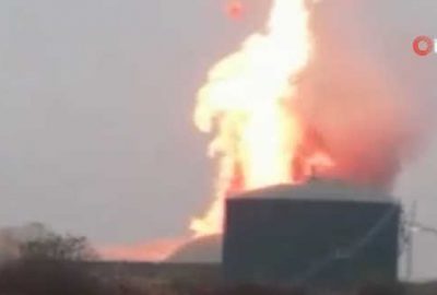 Bursa’da ünlü süt fabrikasında yangın