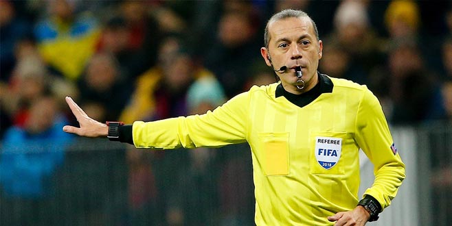 UEFA’dan Cüneyt Çakır’a görev UEFA’dan Cüneyt Çakır’a görev