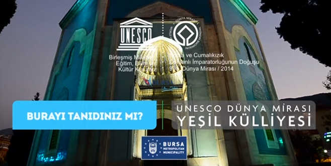 Burayı Tanıdınız mı? – Yeşil Külliyesi – Bölüm 02 Burayı Tanıdınız mı? – Yeşil Külliyesi – Bölüm 02