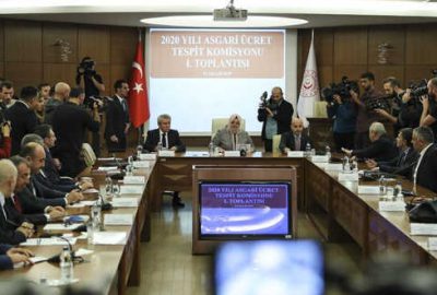 Asgari ücret için görüşmeler başladı