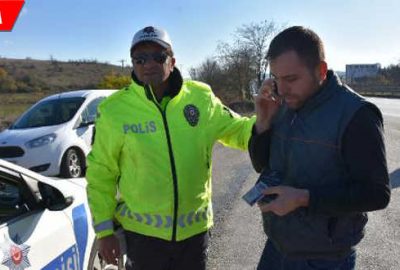 Ceza kesilen sürücülerin gülümseten tepkileri