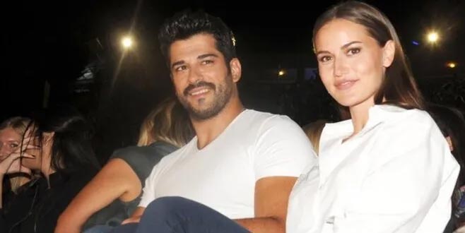 Burak Özçivit eşi Fahriye Evcen ile fotoğrafını paylaştı