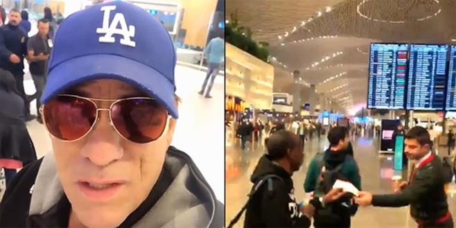 Amerikalı oyuncudan İstanbul Havalimanı’na övgü