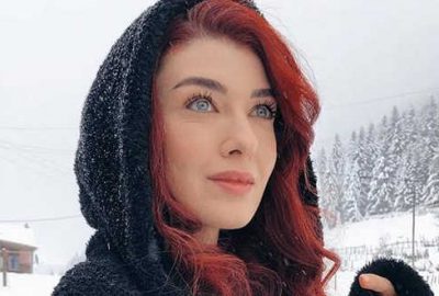 Aslıhan’ın kar keyfi