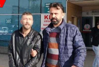 Aracına aldı, döverek gasbedip, yola attı