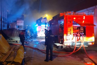 Bursa’da fabrikada yangın
