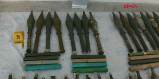 PKK’nın patlayıcı deposu bulundu