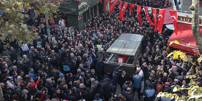 Şehitlerimize son görev