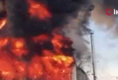 Yalova’da tersanede yangın