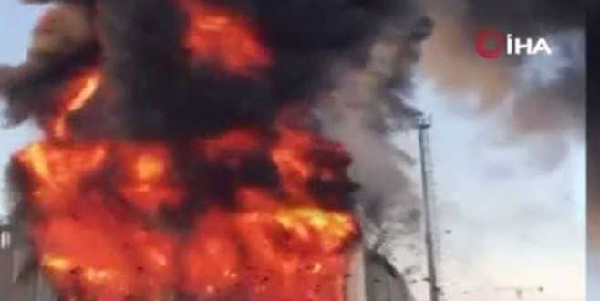 Yalova’da tersanede yangın