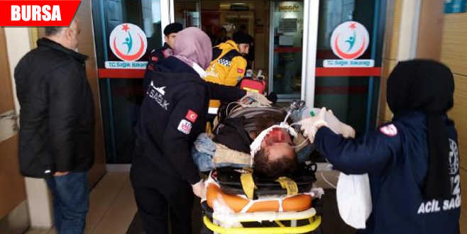 Fabrikada korkunç kaza