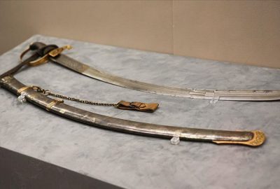 Abdülhamid Han’ın şahsi kılıcı, kamçısı ve marangozluk takımları ilk kez sergide