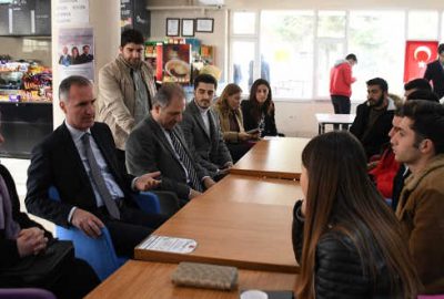 Başkan Taban Üniversite Öğrencileriyle Buluştu