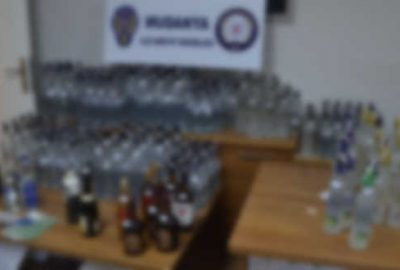Mudanya Polisi’nden kaçak içki operasyonu
