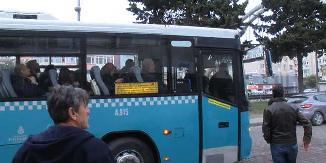 Otobüste taciz iddiası ortalığı karıştırdı