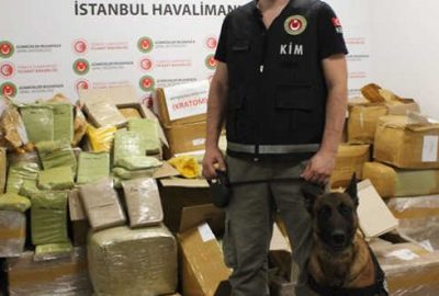 İstanbul Havalimanı’nda 1,7 ton uyuşturucu ele geçirildi