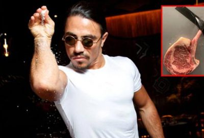 Nusret Gökçe duvara bantladığı pirzola için 7,2 milyar TL istedi