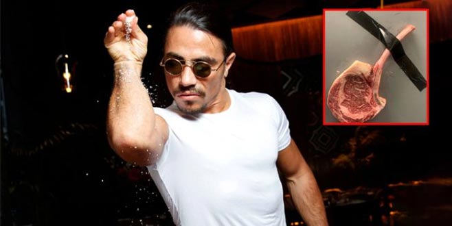 Nusret Gökçe duvara bantladığı pirzola için 7,2 milyar TL istedi