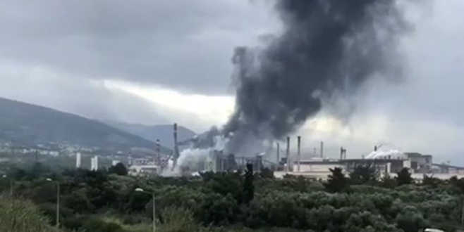 Hatay’da demir çelik fabrikasında patlama