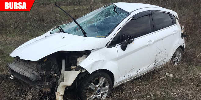 Emniyet kemeri hayatını kurtardı Emniyet kemeri hayatını kurtardı