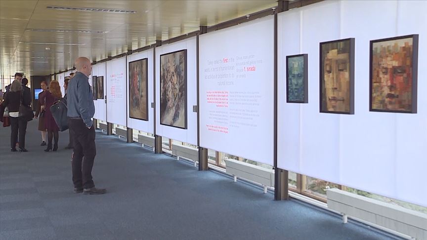 Cenevre’de ‘Hayat Devam Ediyor, Sanat Devam Ediyor’ sergisine büyük ilgi Cenevre’de ‘Hayat Devam Ediyor, Sanat Devam Ediyor’ sergisine büyük ilgi