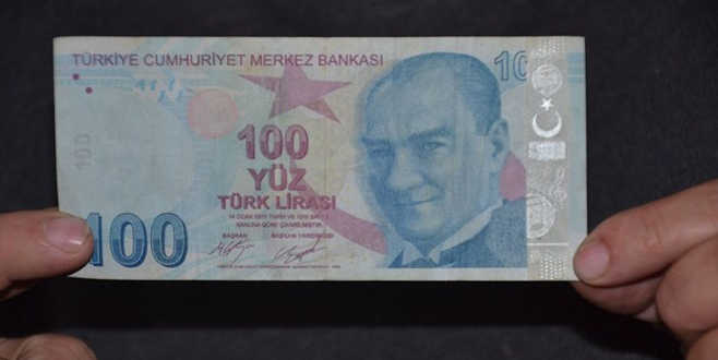 100 lirayı, 100 bin liradan satışa çıkardı