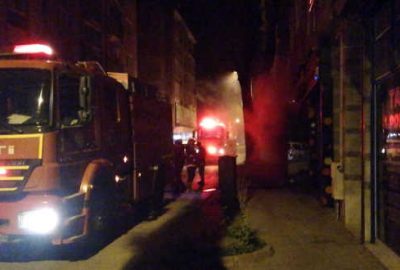 İşyeri küle döndü