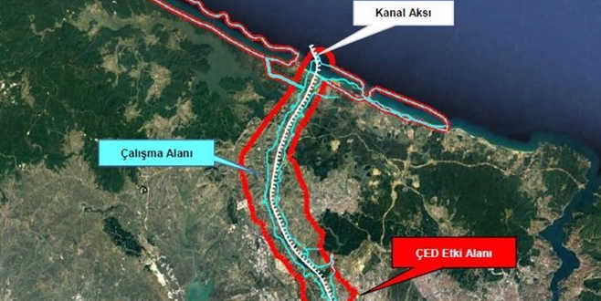 Kanal İstanbul için ÇED raporu komisyondan geçti Kanal İstanbul için ÇED raporu komisyondan geçti