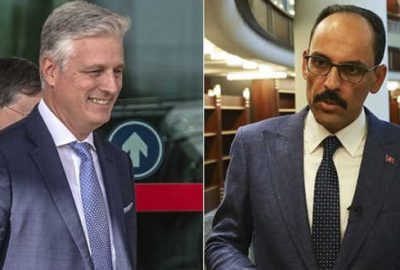 Kalın ABD Güvenlik Danışmanı ile telefonda görüştü