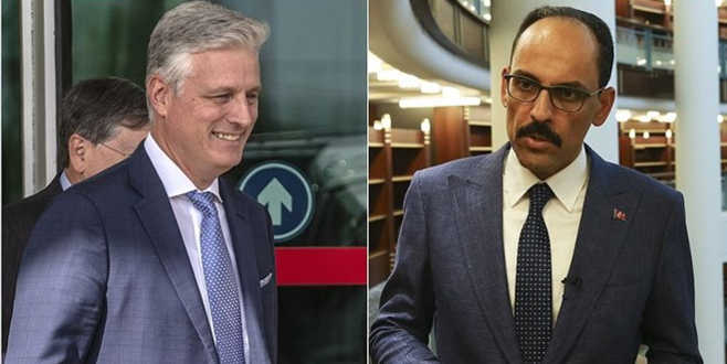 Kalın ABD Güvenlik Danışmanı ile telefonda görüştü