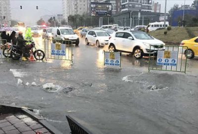 4 ilçede sağanak nedeniyle eğitime ara verildi