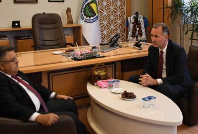 Selim Yağcı Başkan Taban’ı Ziyaret Etti