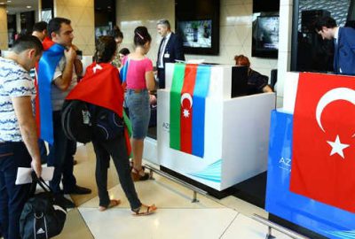 Azeri turistlerden yoğun ilgi