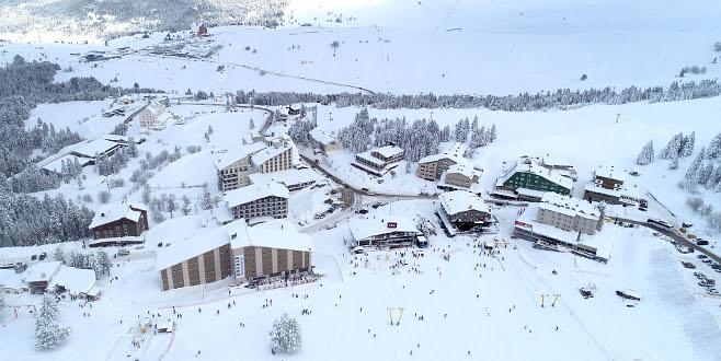 Uludağ yılbaşına hazır! Oteller dolu…