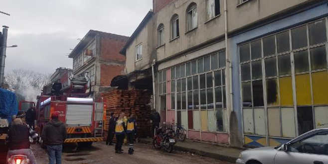 Bursa’da mobilya atölyesinde dehşet