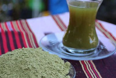 Yeşil çay pudrasında 1 ton için imza atıldı