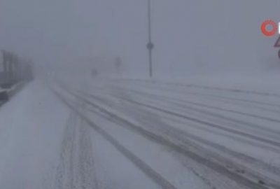 Uludağ’da 2 kişinin kaybolduğu günkü hava durumu kameralara böyle yansıdı