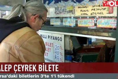 Bursa’da biletlerin 3’te biri tükendi